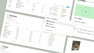 Manage Your E-commerce Orders and Inventory with Notion