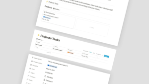 Notion Freelance Projects Mange Template