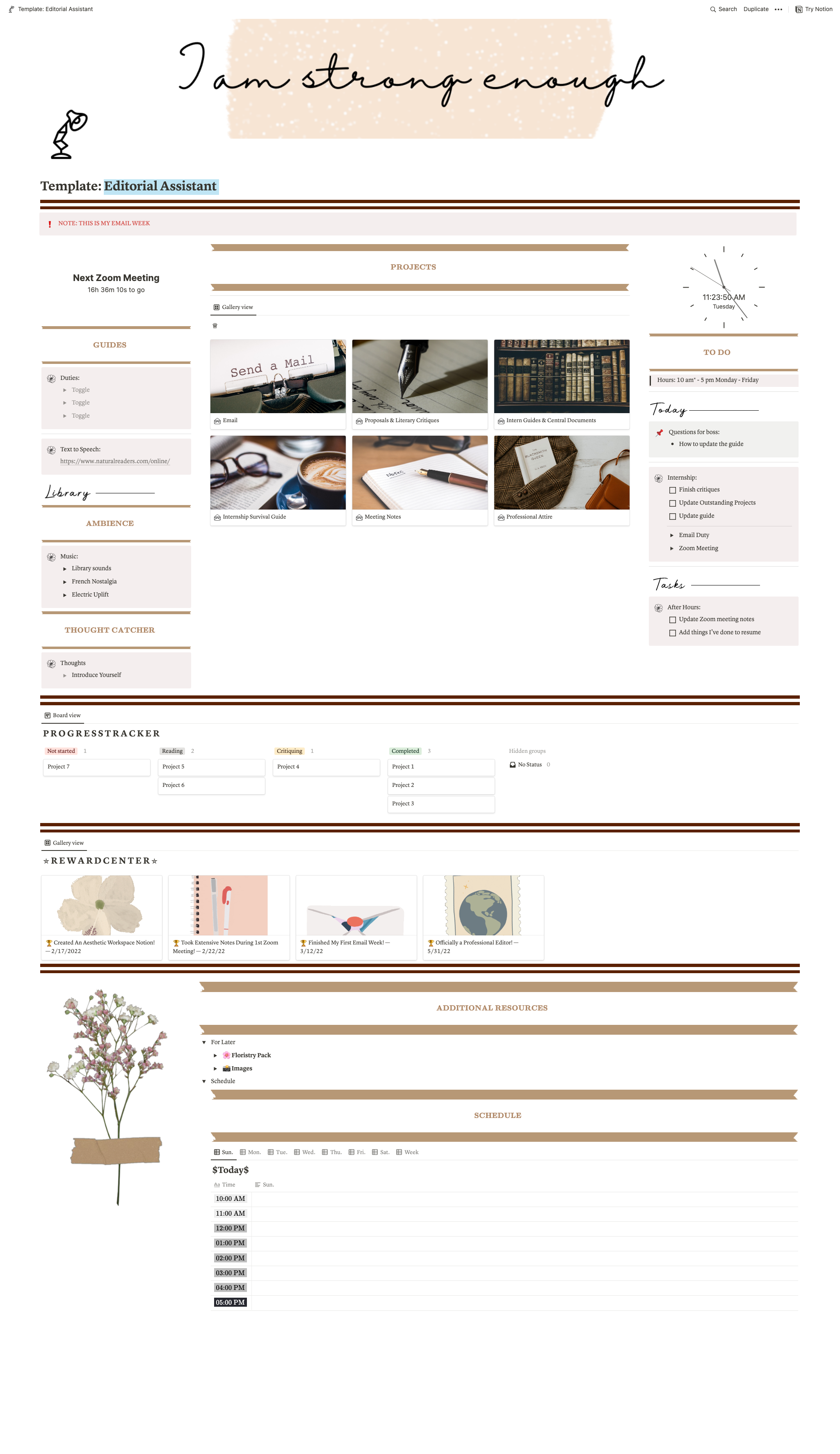 notion-editorial-assistant-2023-pro-template-market