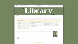 The Grand Library Notion Template